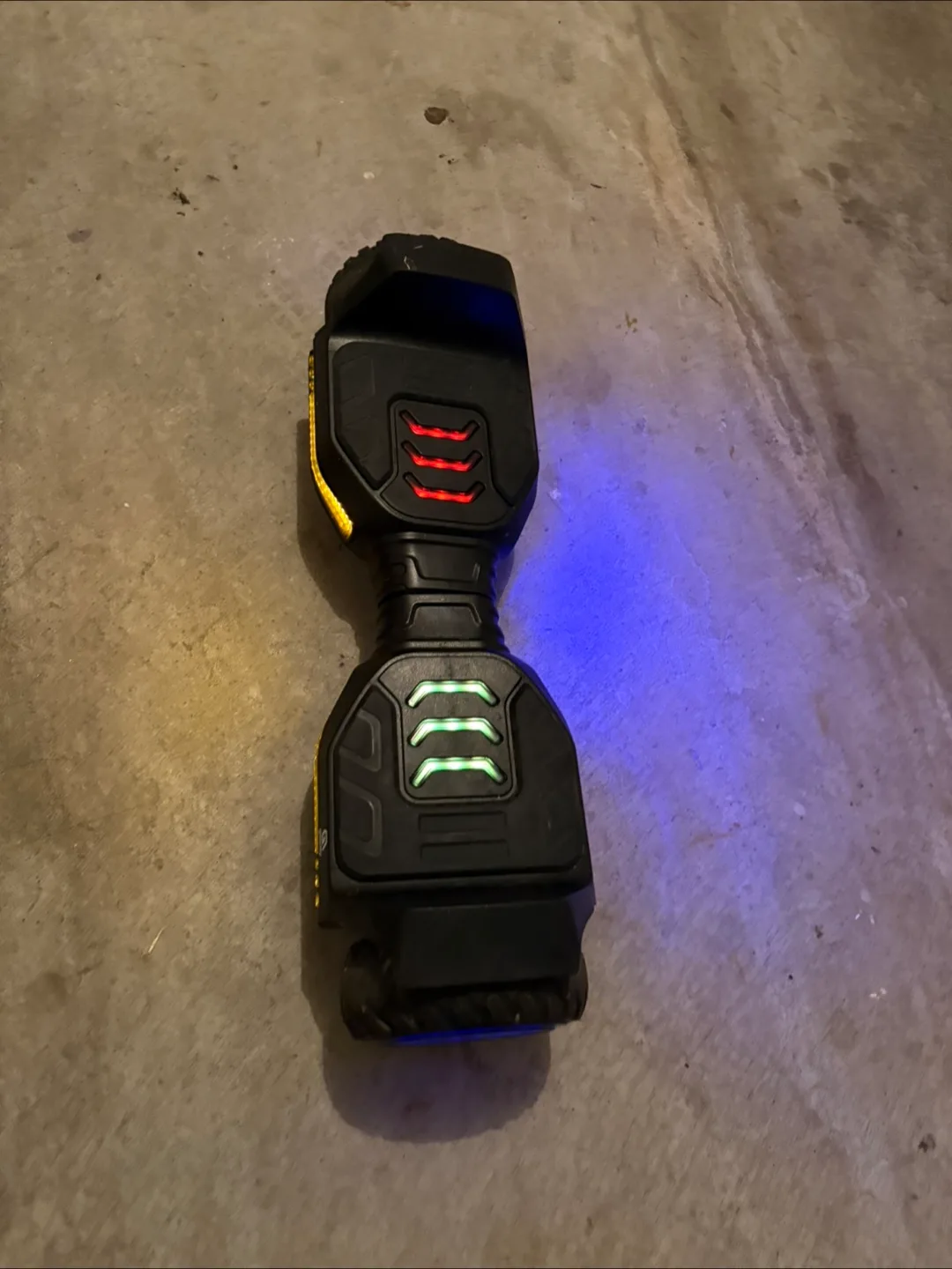 Black Hoverboard with Charger image indicator(3)