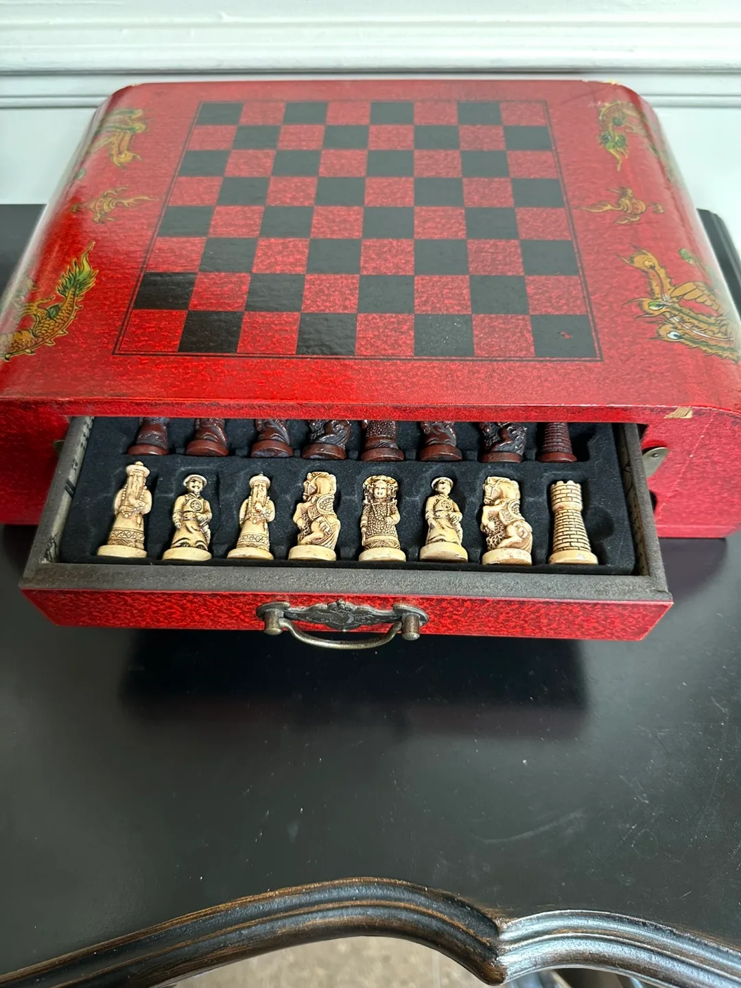 Vintage Chessboard Decor image indicator(2)