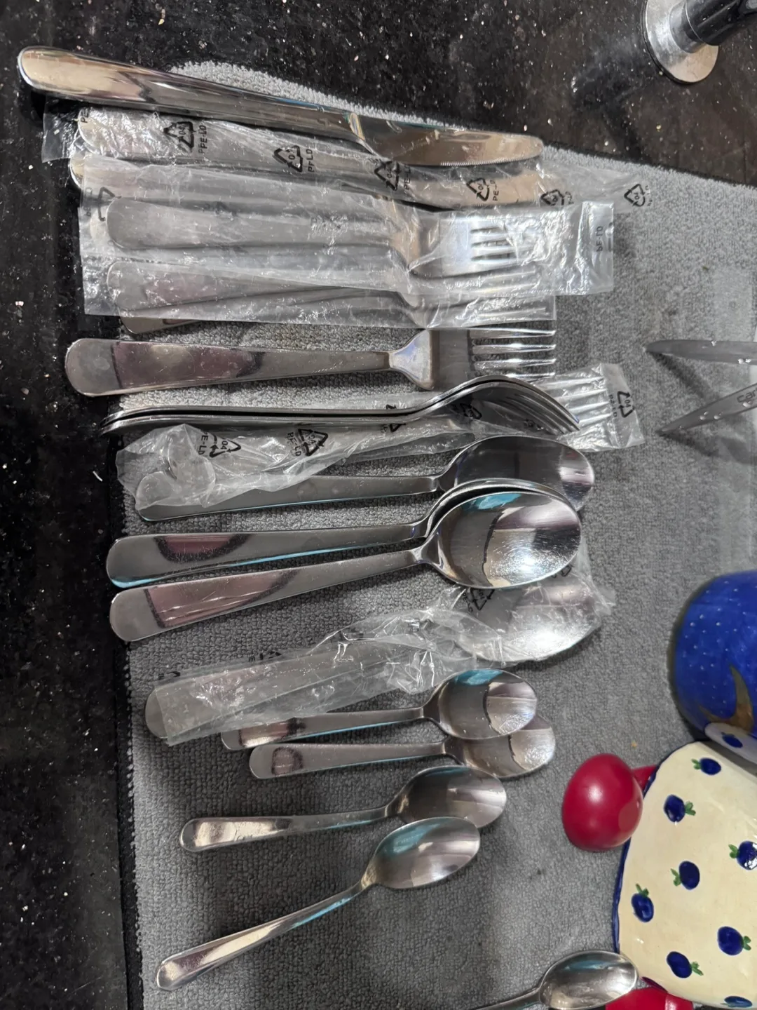 IKEA Silver Cutlery Set - Spoons, Forks, Knives thumbnail