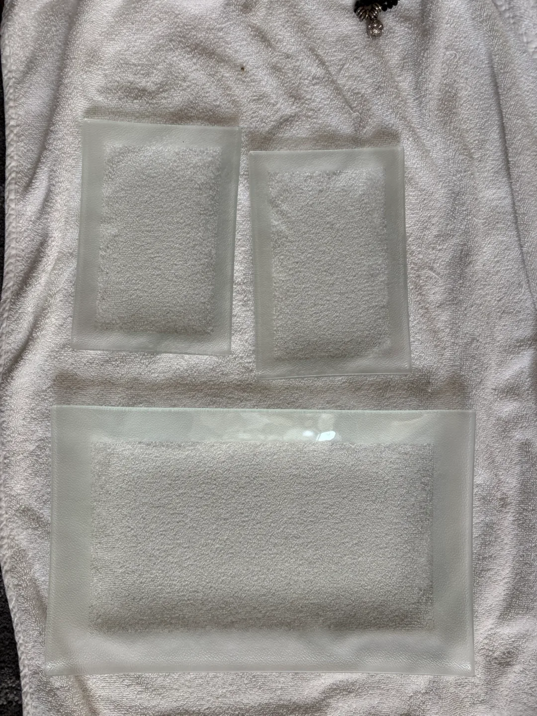 3 glass platters thumbnail