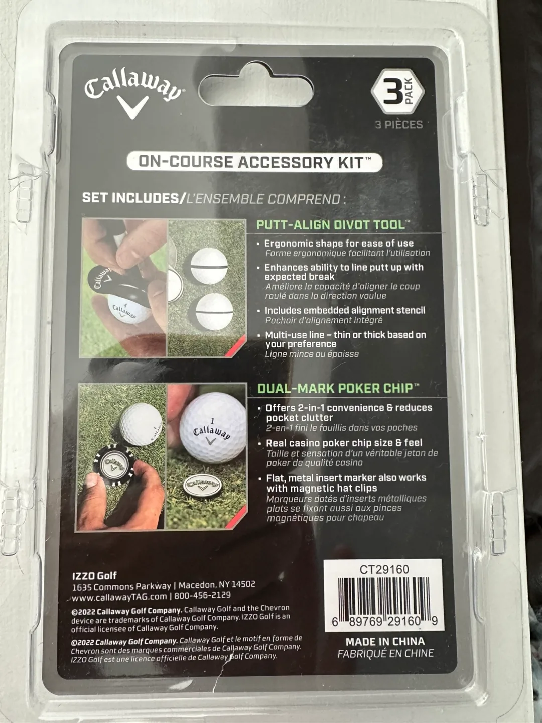 Callaway On-Course Accessory Kit (3-Piece) - New image indicator(2)