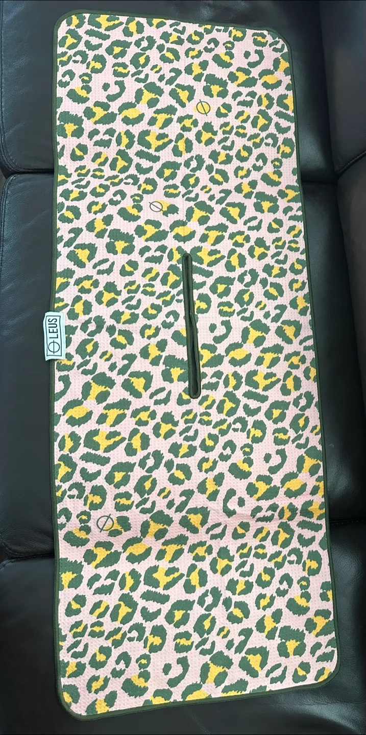 LEUS Golf Towel - Leopard Print- New thumbnail
