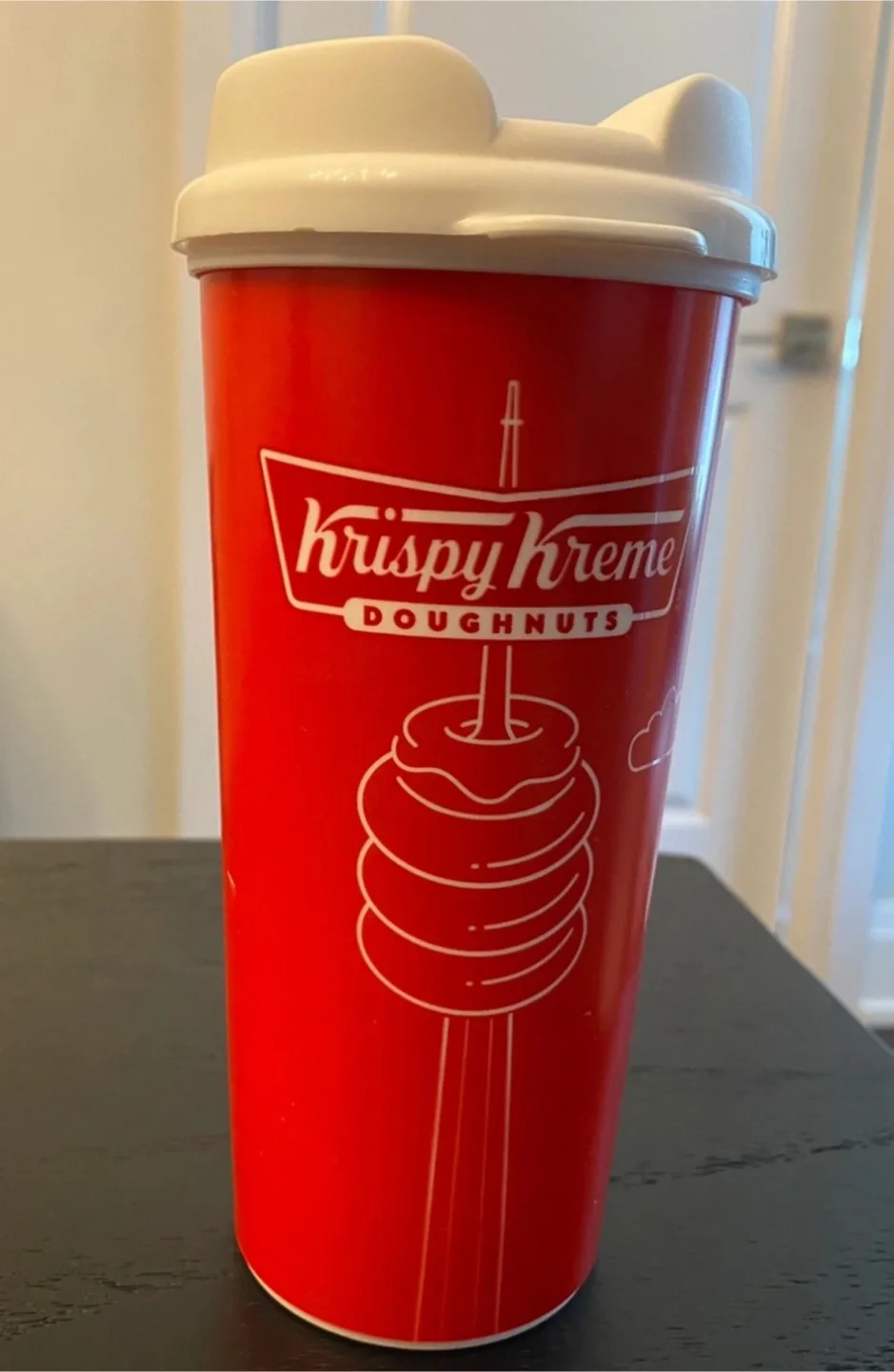 Krispy Kreme Red Travel Mug 🇨🇦 thumbnail