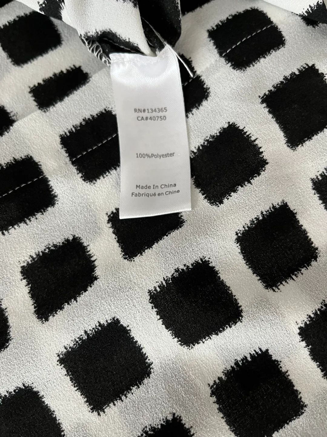 Marla Wynne Black & White Shirt - Size M image indicator(4)