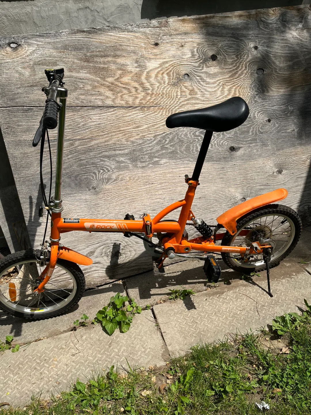 K-Rock Folding Bike - Orange thumbnail