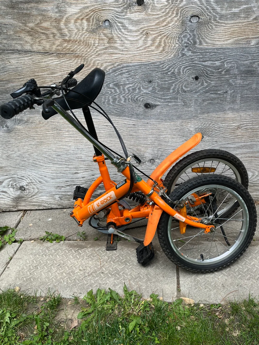 K-Rock Folding Bike - Orange image indicator(3)