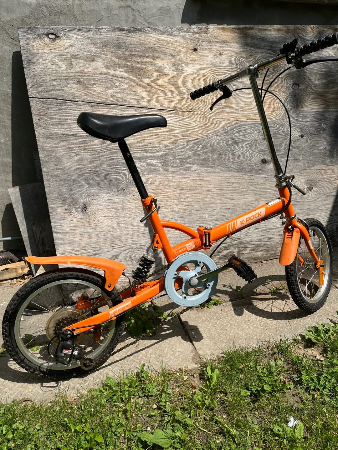 K-Rock Folding Bike - Orange image indicator(2)