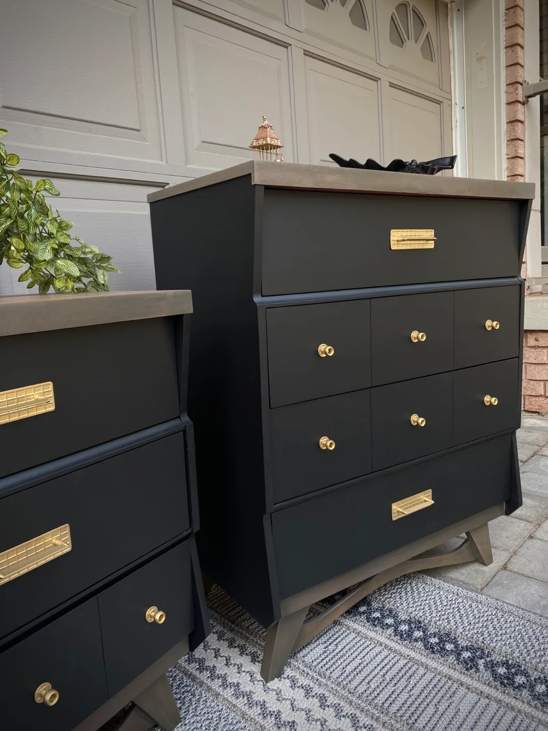 🖤 Mid-Century Modern Dresser Set image indicator(3)