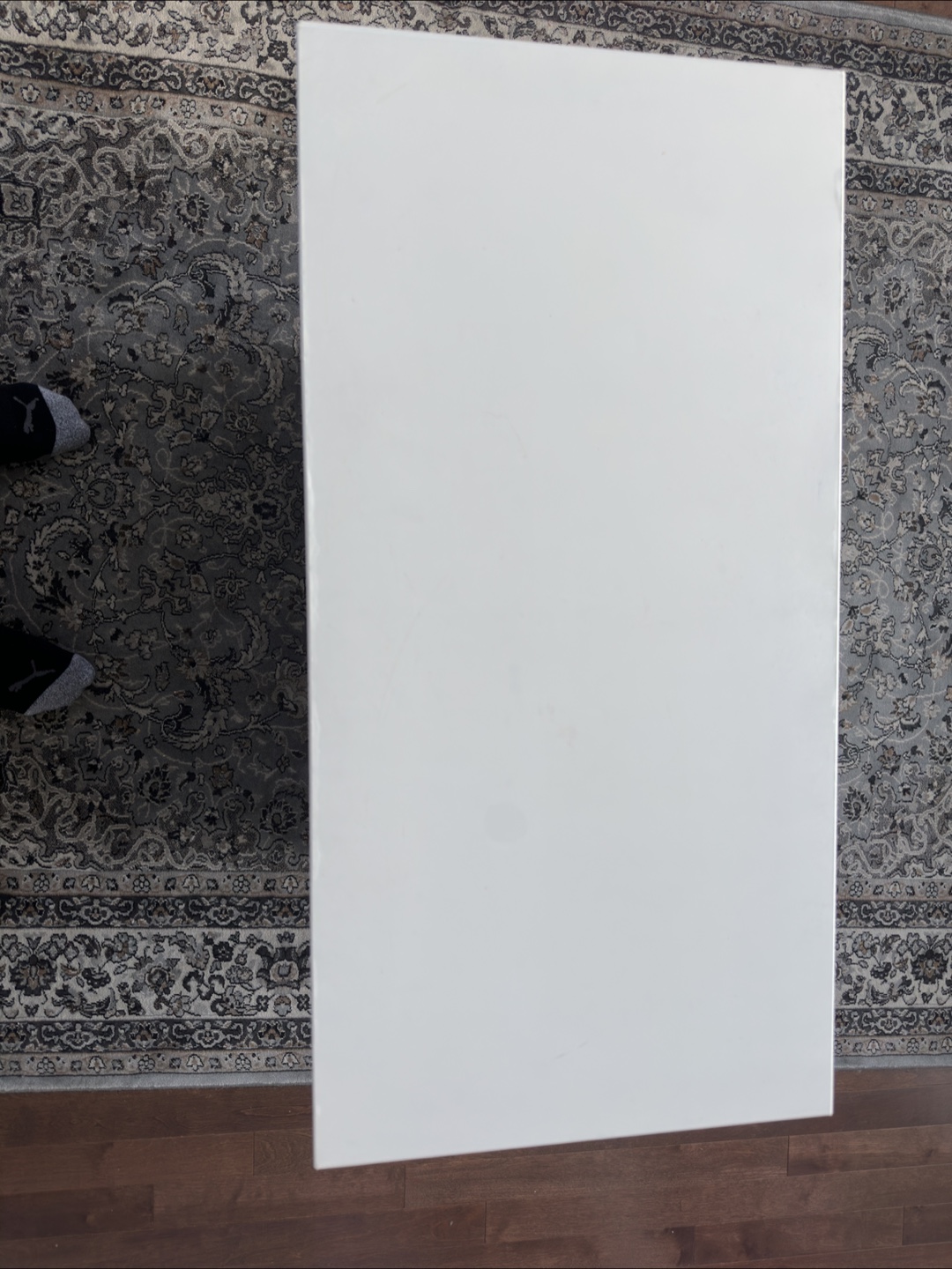 White 4-Cube Storage Shelf - photo 3