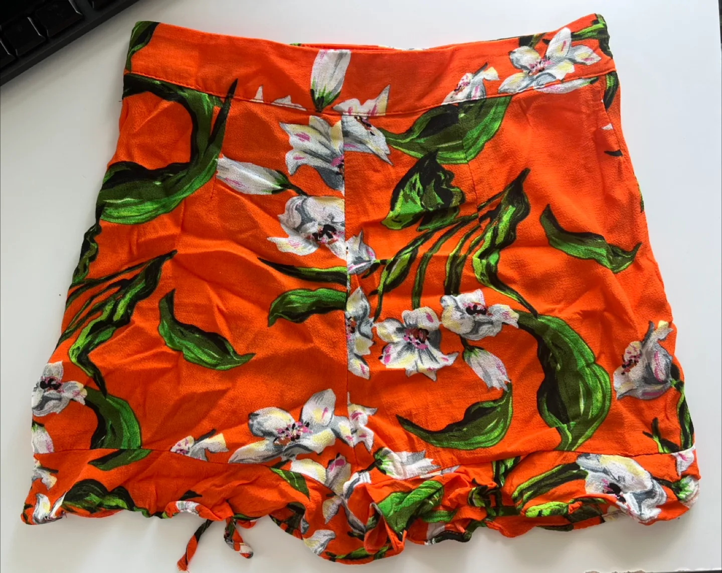 Zara Floral Print Skort - Size S image indicator(4)