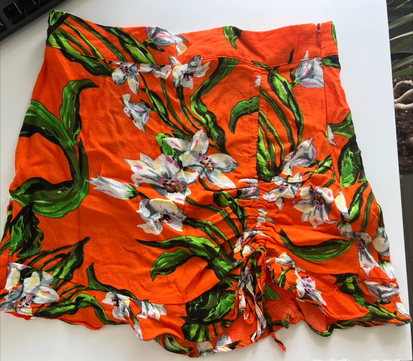 Zara Floral Print Skort - Size S image indicator(3)