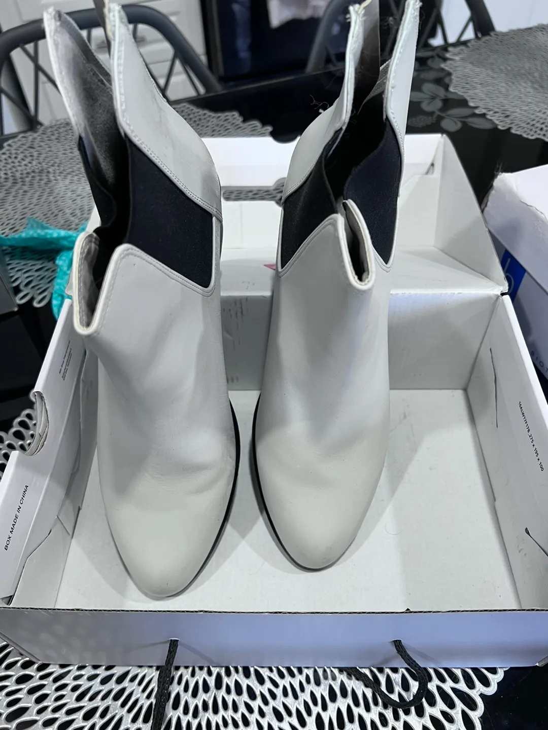 Esprit White Ankle Boots