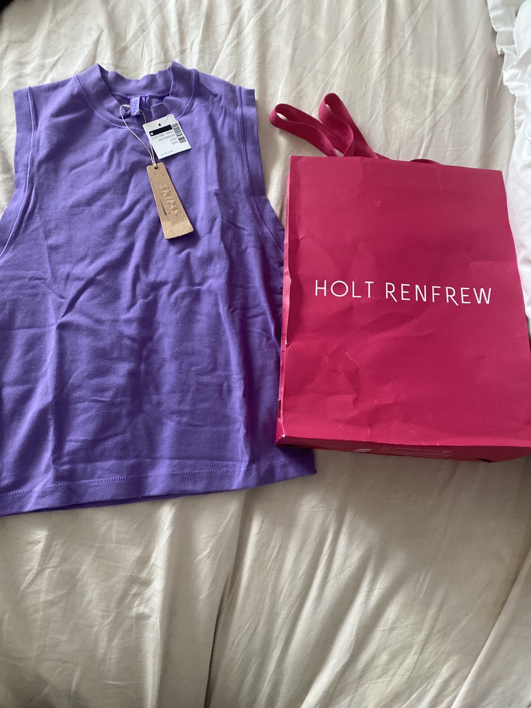 Skims Purple Tank Top - Size M
