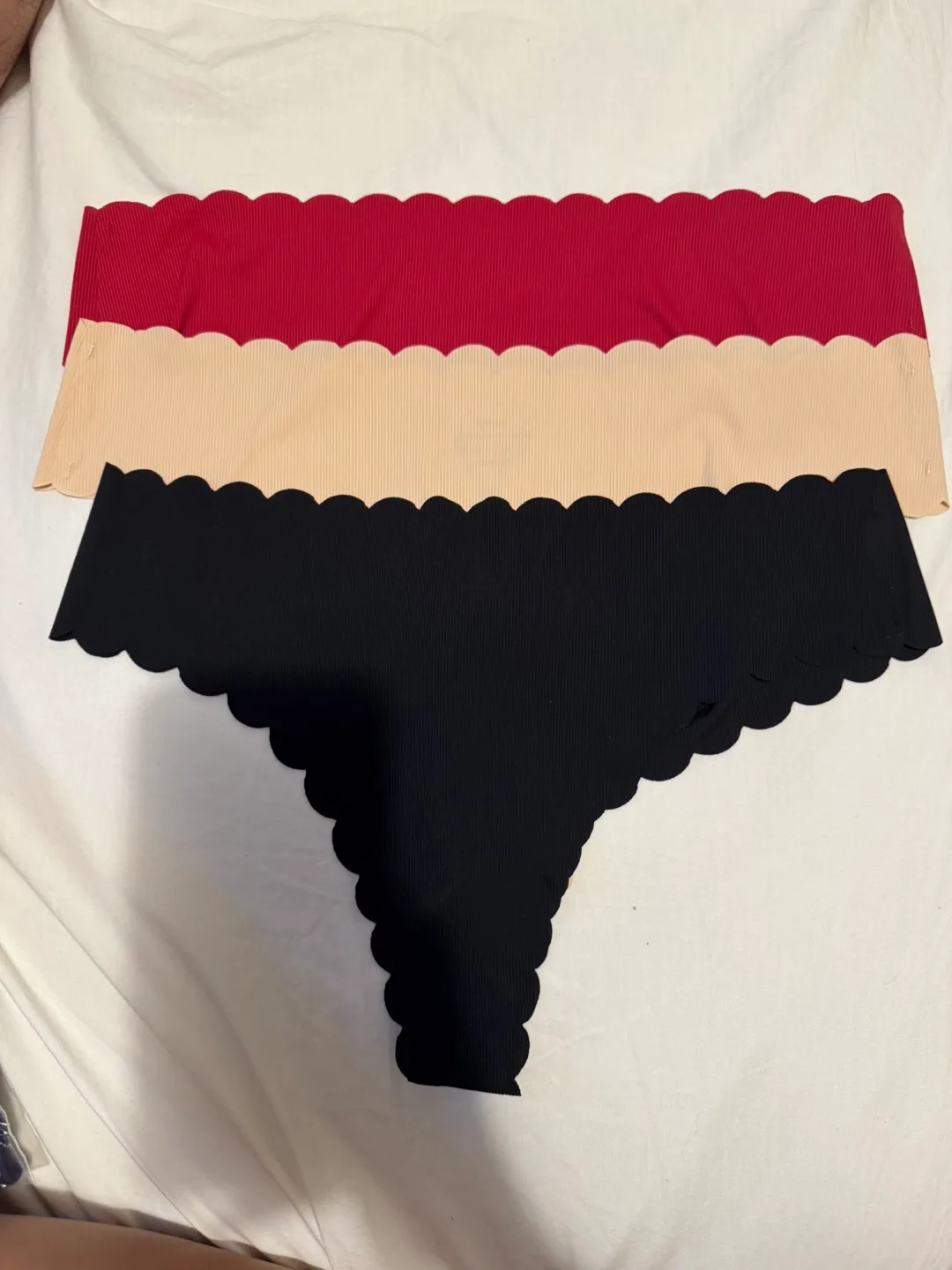 Brand new Seamless Panties (Red, Beige, Black) thumbnail