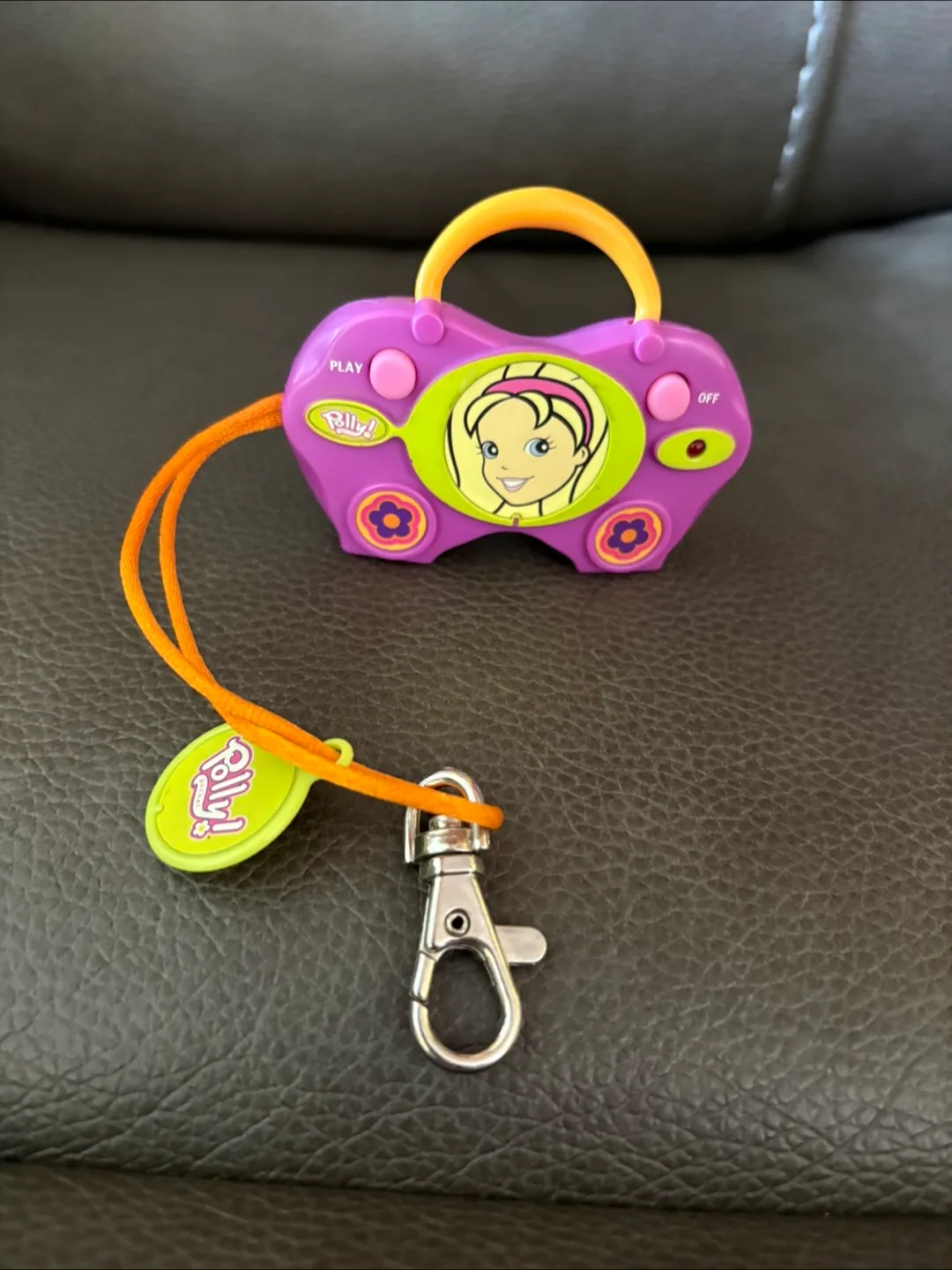2004 Polly Pocket Pretend Electronic Talking Boombix Mattel thumbnail