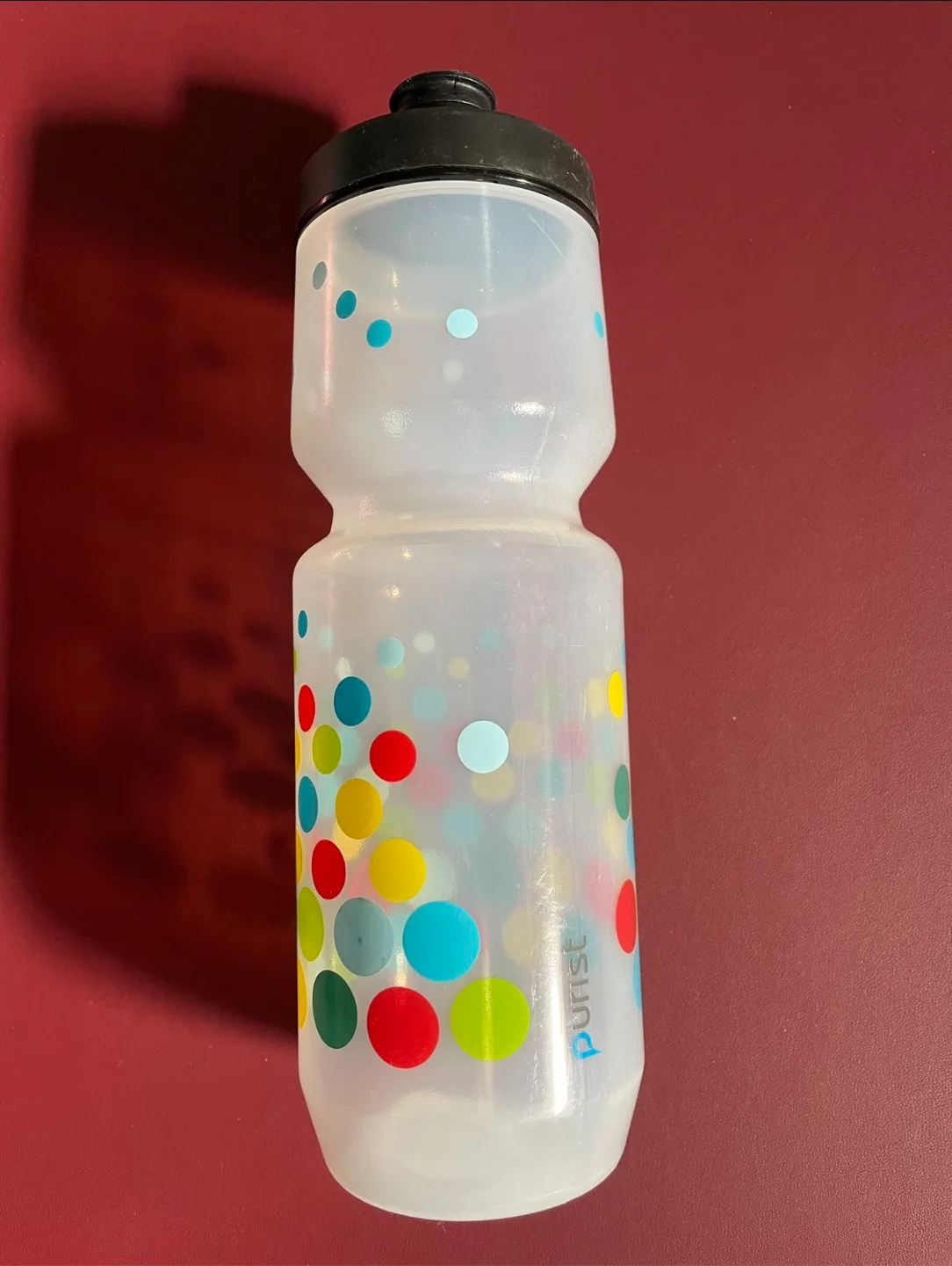 Purist Water Bottle with Colorful Dots thumbnail