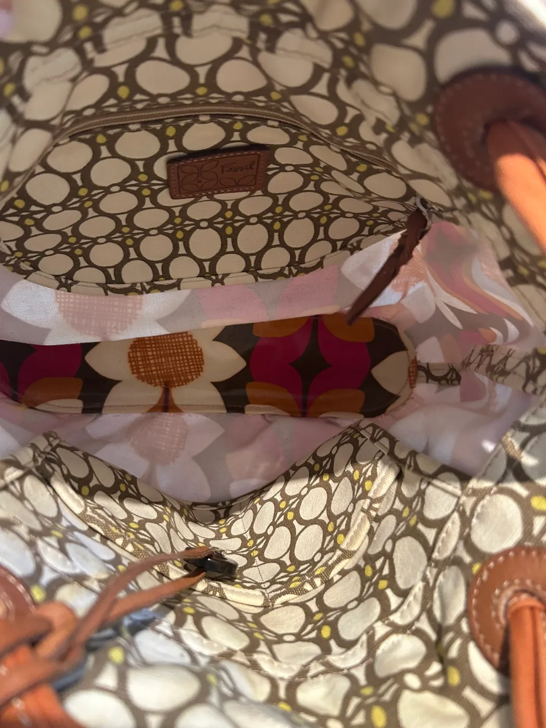 Fossil Floral Tote Bag image indicator(2)