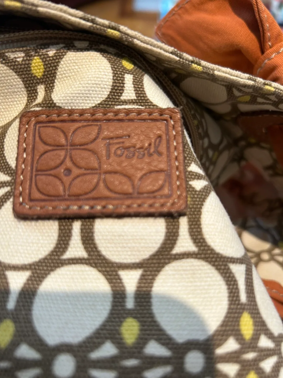 Fossil Floral Tote Bag image indicator(3)