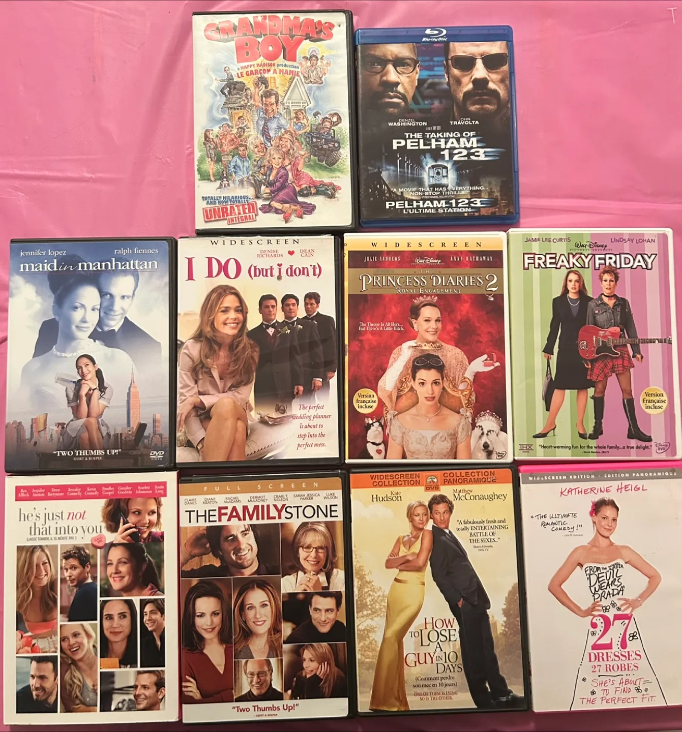 DVD Movie Bundle - Comedy & Romance thumbnail