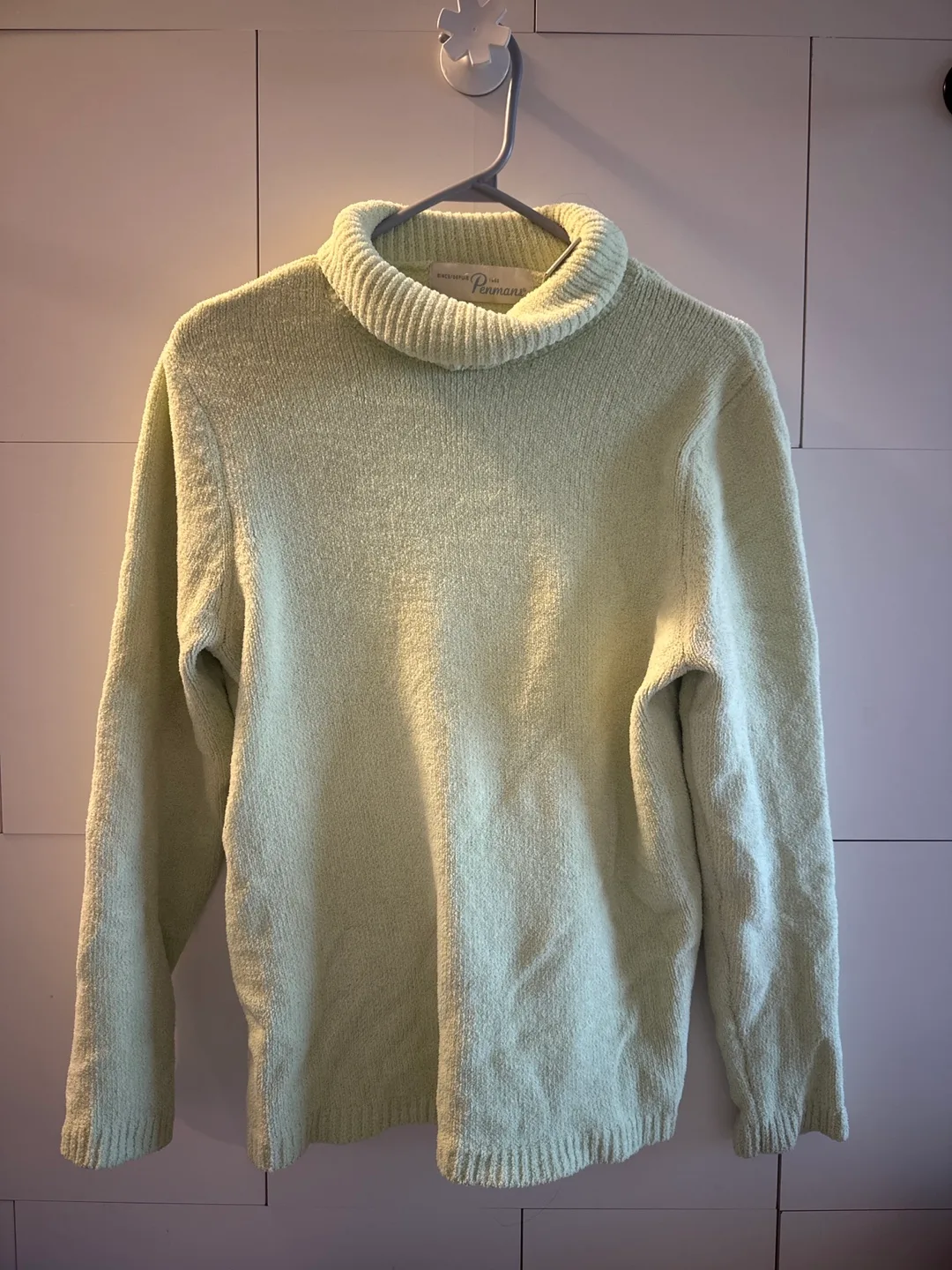 Penmans Light Green Turtleneck Sweater thumbnail