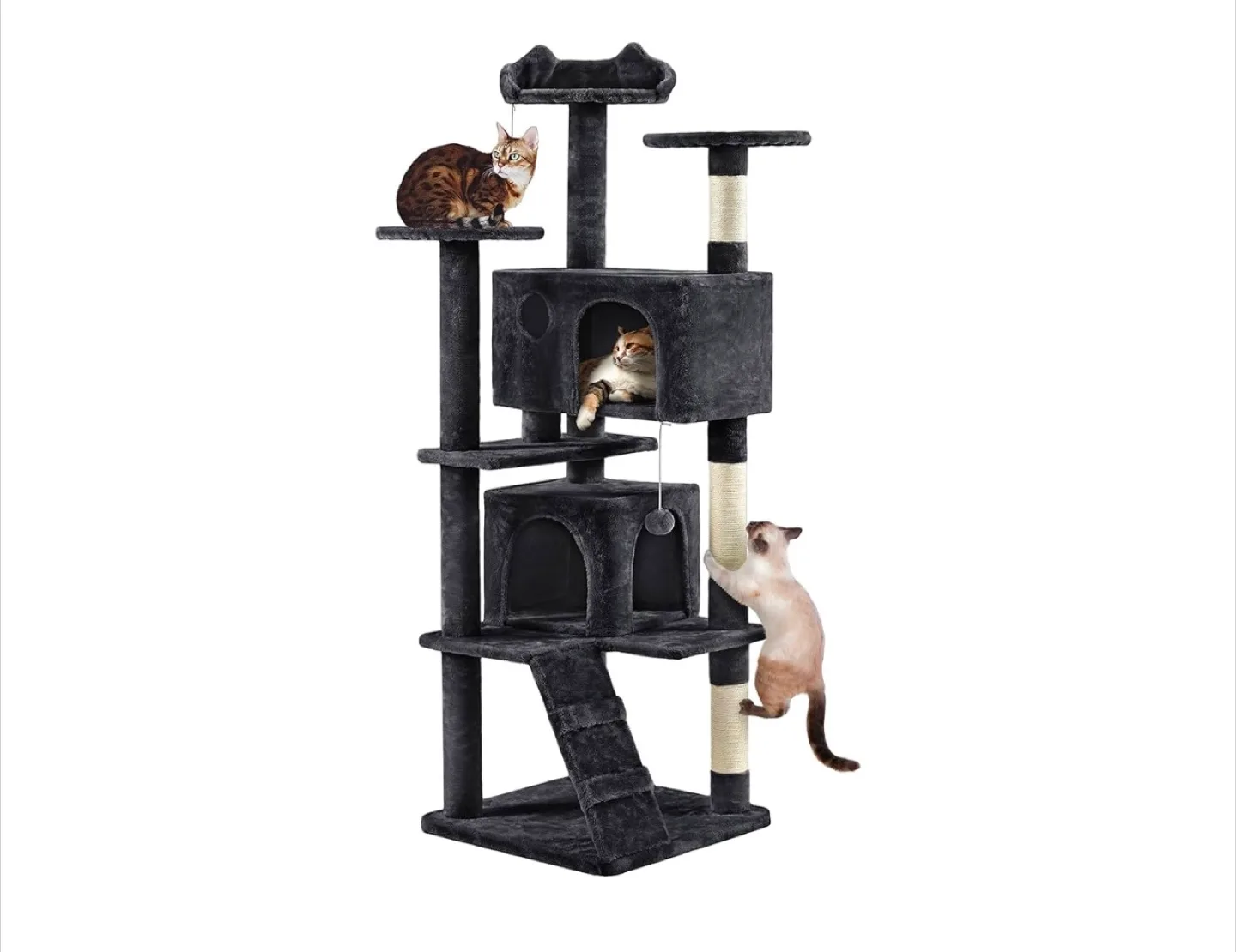 70-in Multi-Level Cat Tree Tower thumbnail
