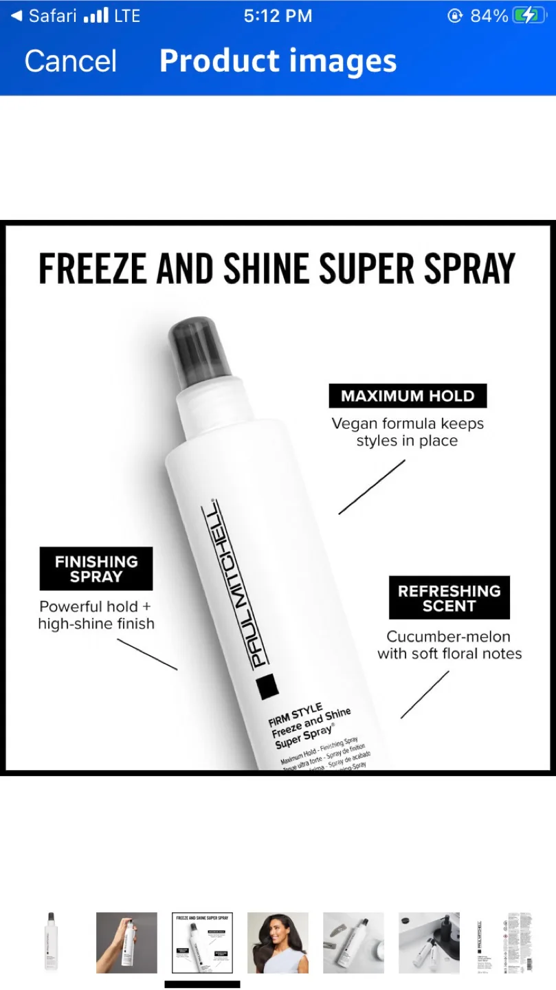 Paul Mitchell Freeze and Shine Super Spray 250ml image indicator(4)