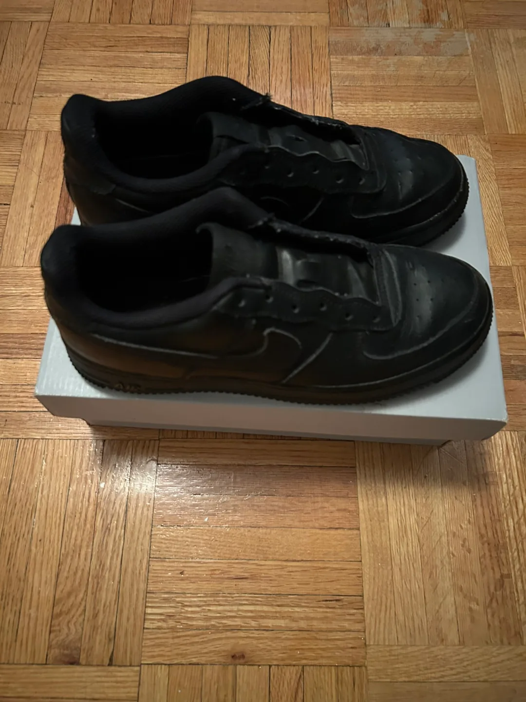 Nike Air Force 1 Low Black, Size 7 thumbnail