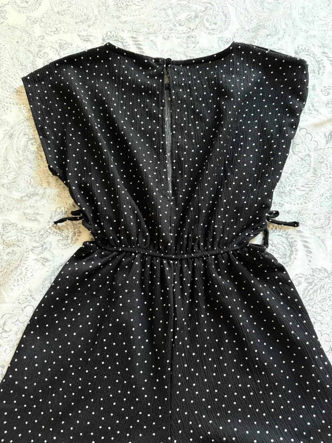 Zara Polka Dot Jumpsuit - Size 11-12 image indicator(6)