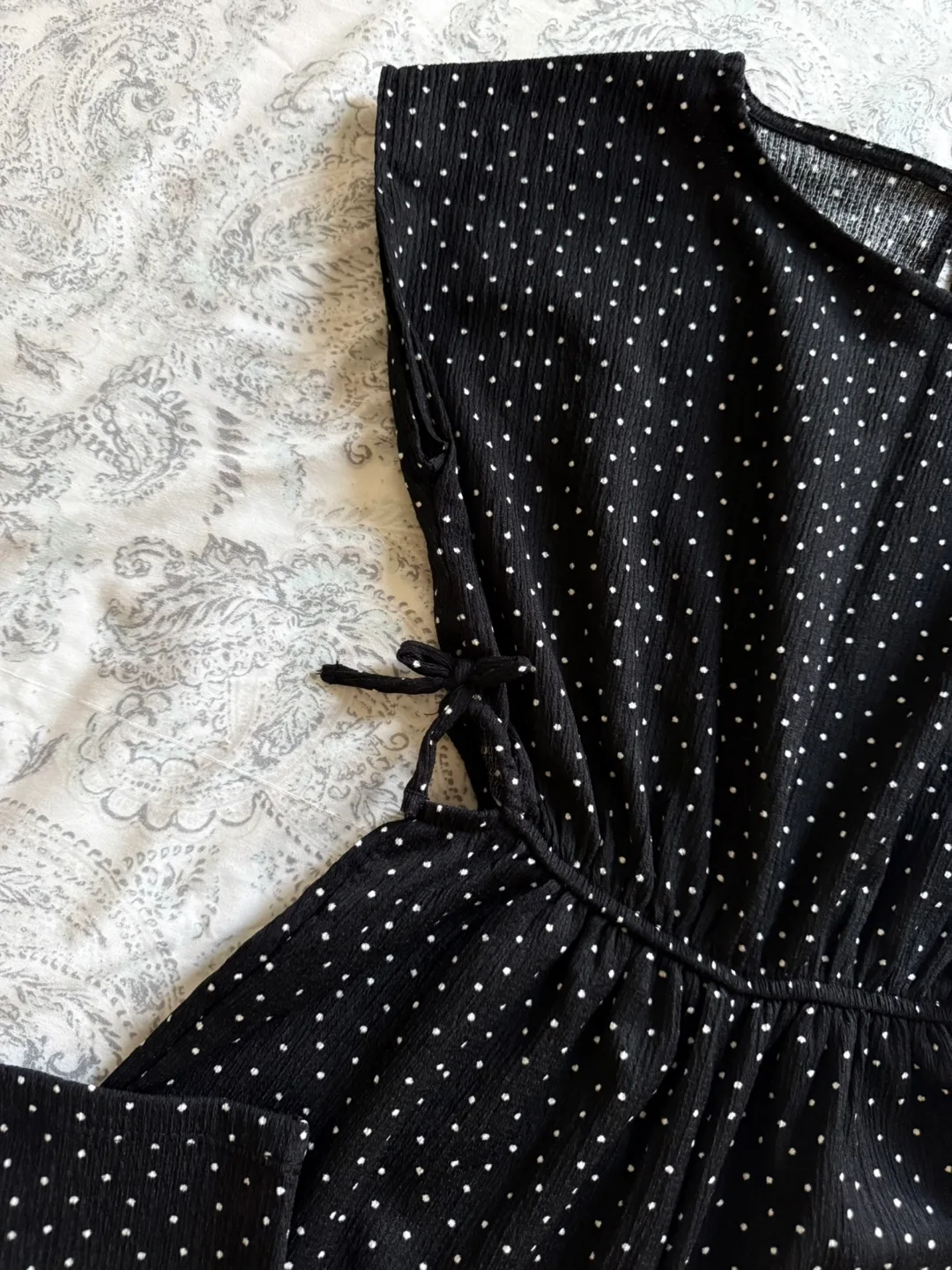 Zara Polka Dot Jumpsuit - Size 11-12 image indicator(5)