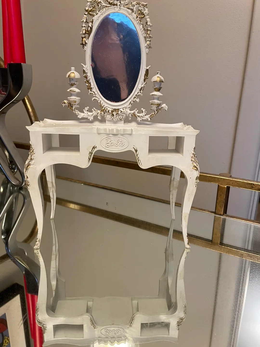 Vintage 1964  Mattel Barbie Vanity & Mirror thumbnail