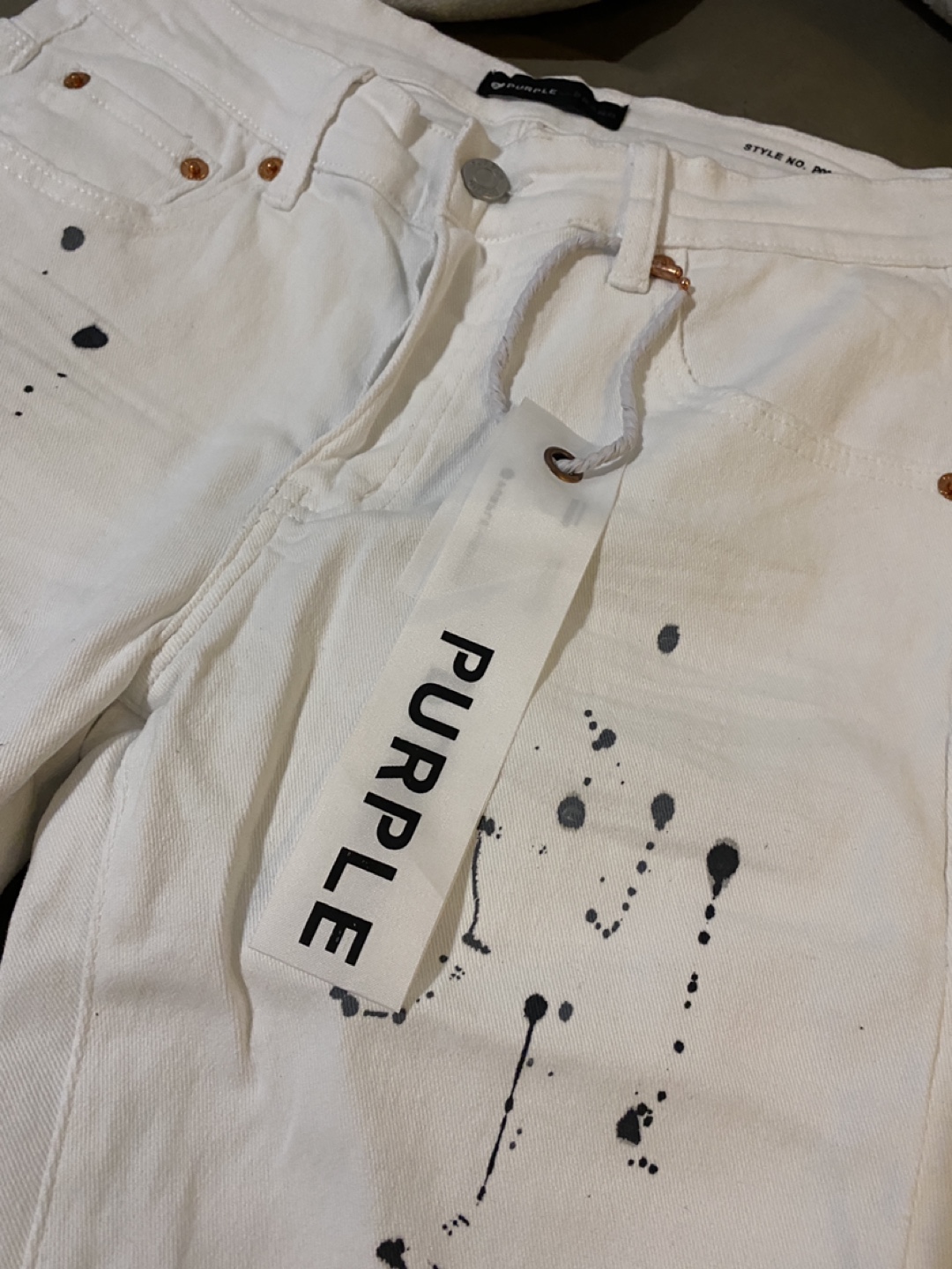 New Purple Brand P001 White Jeans - photo 3