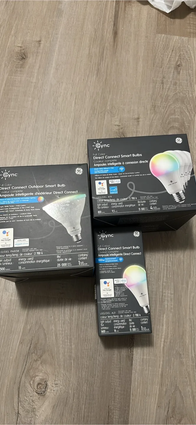 Cync smart bulbs