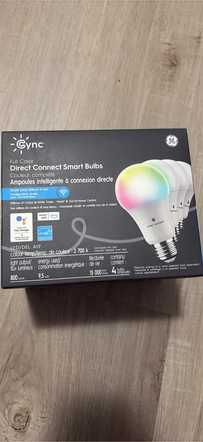 Cync smart bulbs image indicator(4)