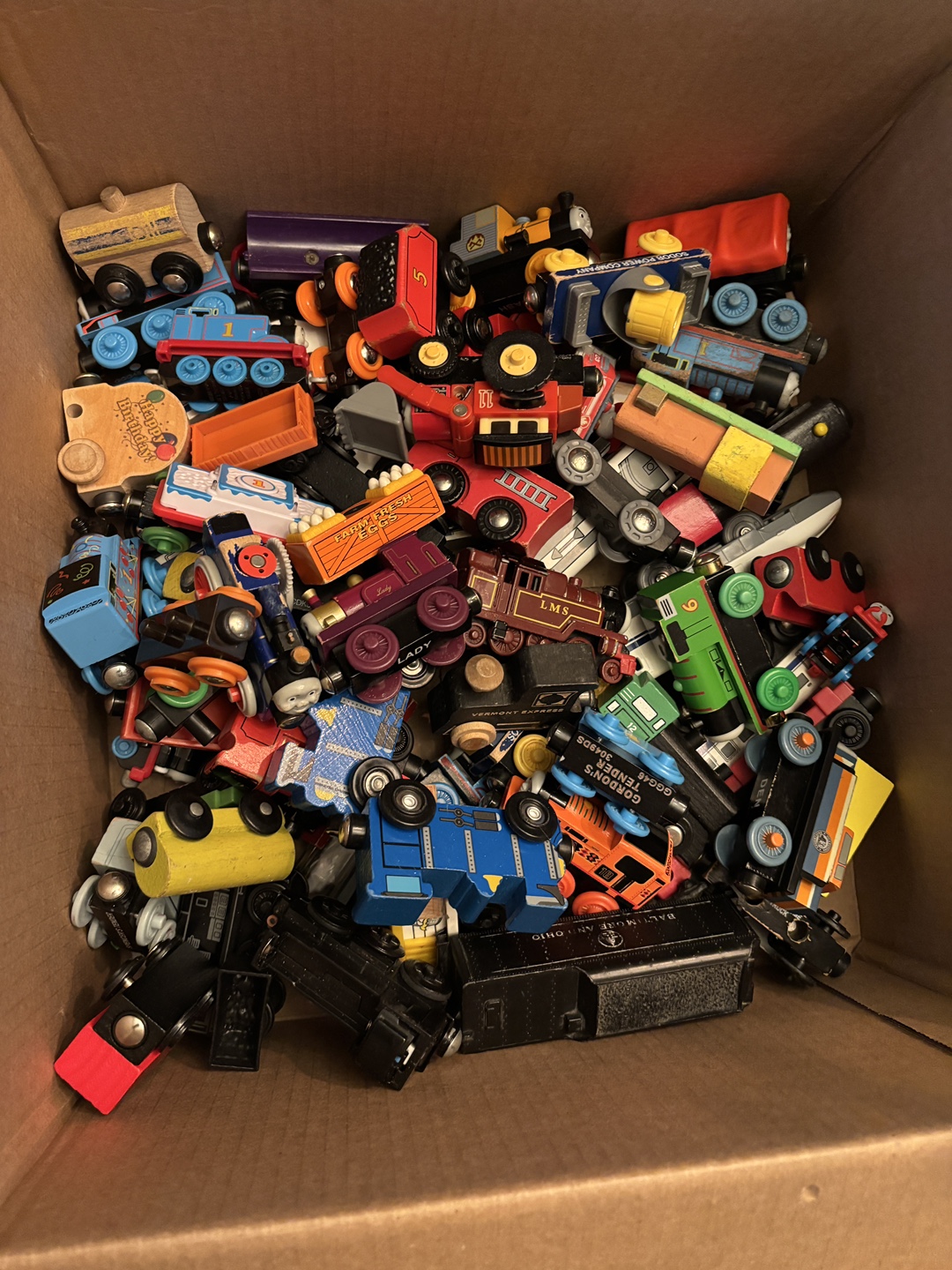 Wooden Train Cars - Thomas & Friends + More!