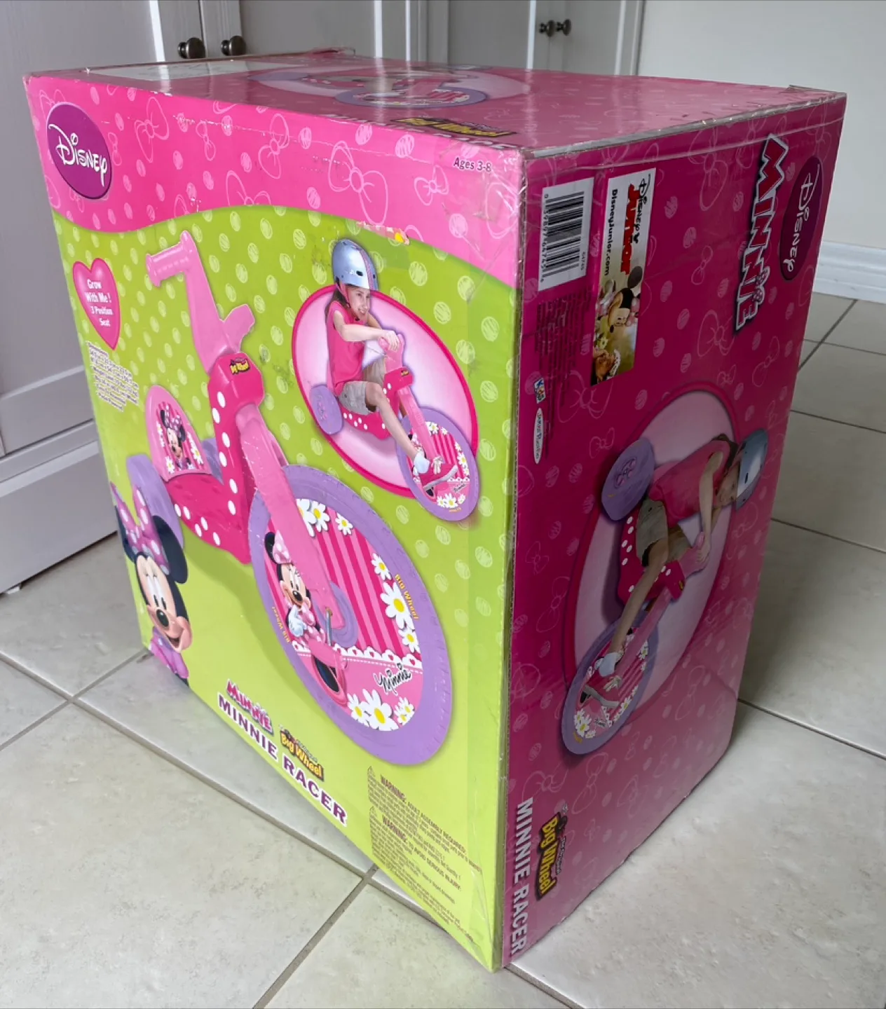 Disney Minnie Mouse 16” Big Wheel Racer, Brand New in Box! image indicator(2)