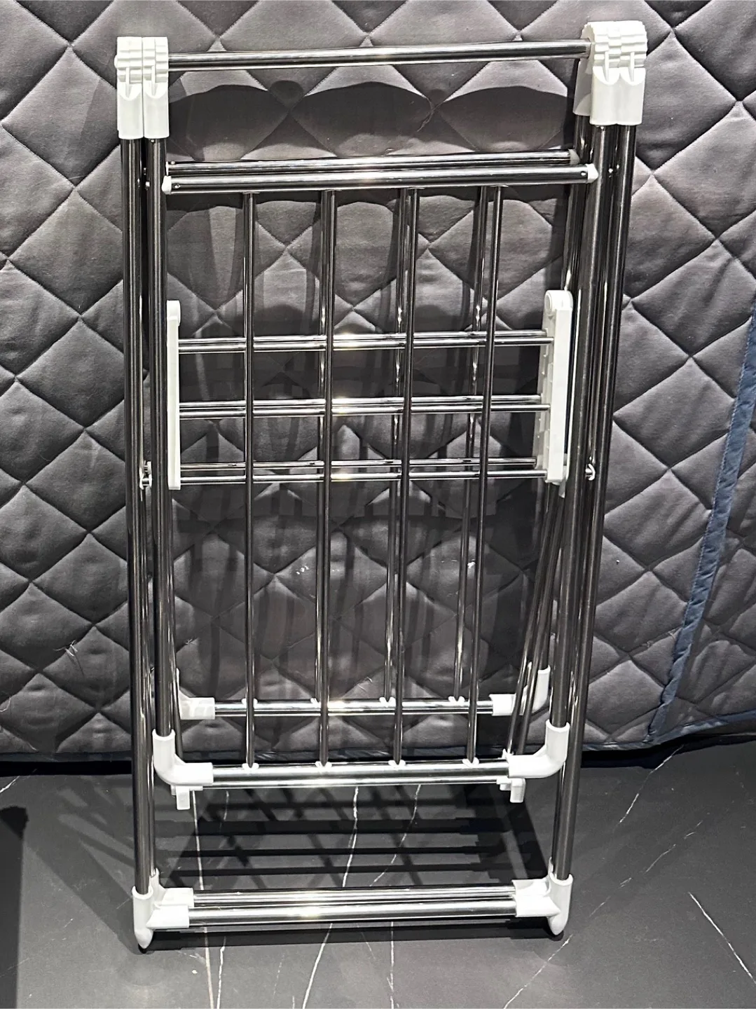 Foldable Stainless Steel Clothes Drying Rack thumbnail
