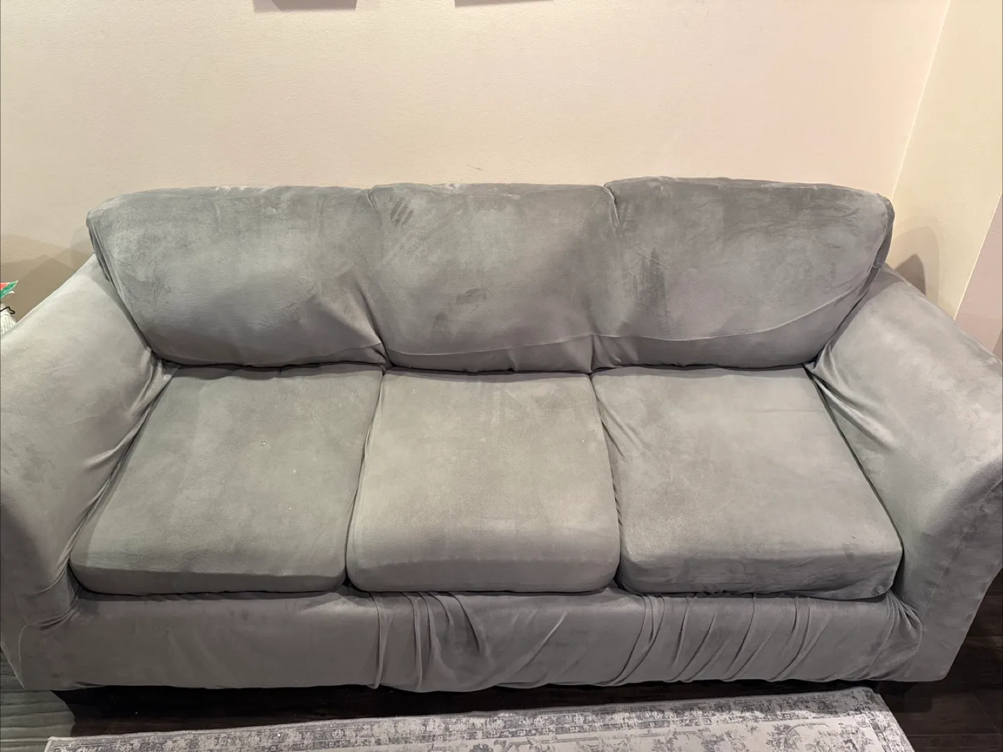 Grey 3-Seater Sofa thumbnail