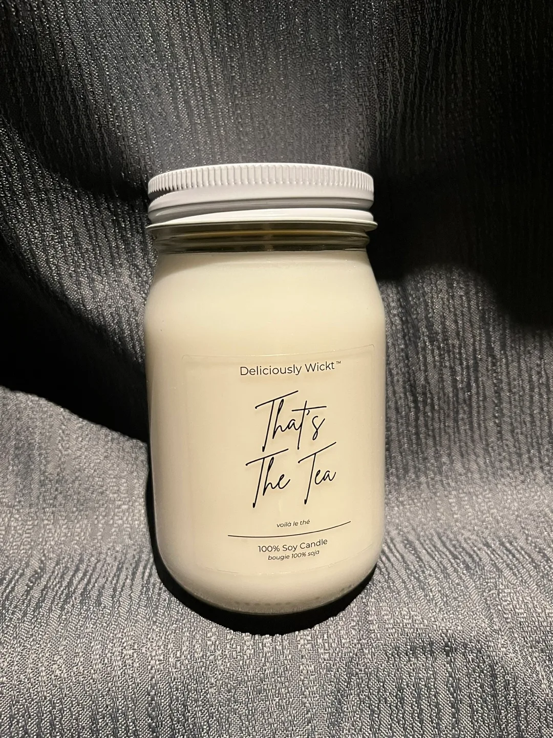 Deliciously Wickt That's The Tea Soy Candle thumbnail