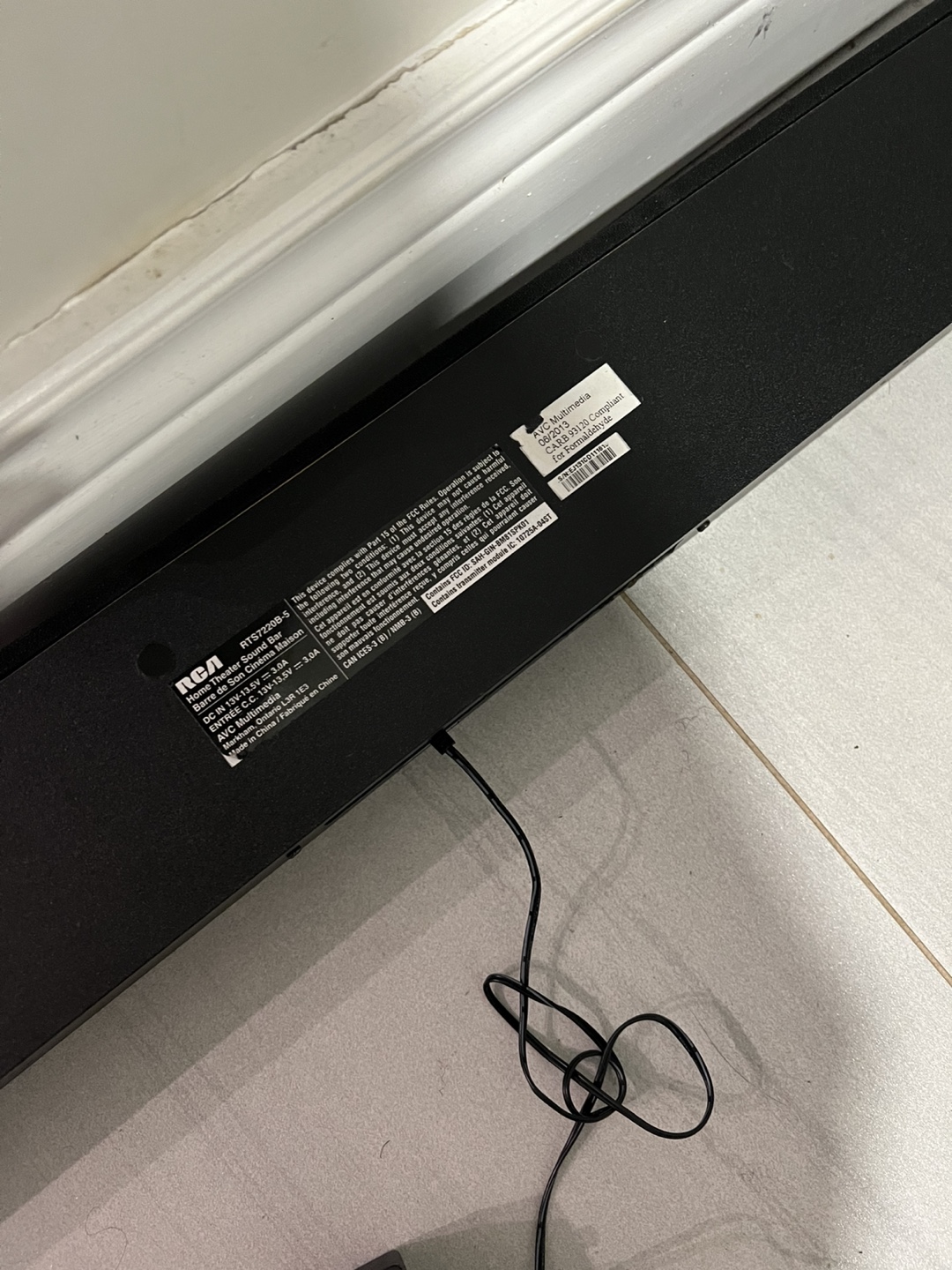 RCA RTS7220B-S Soundbar - photo 4