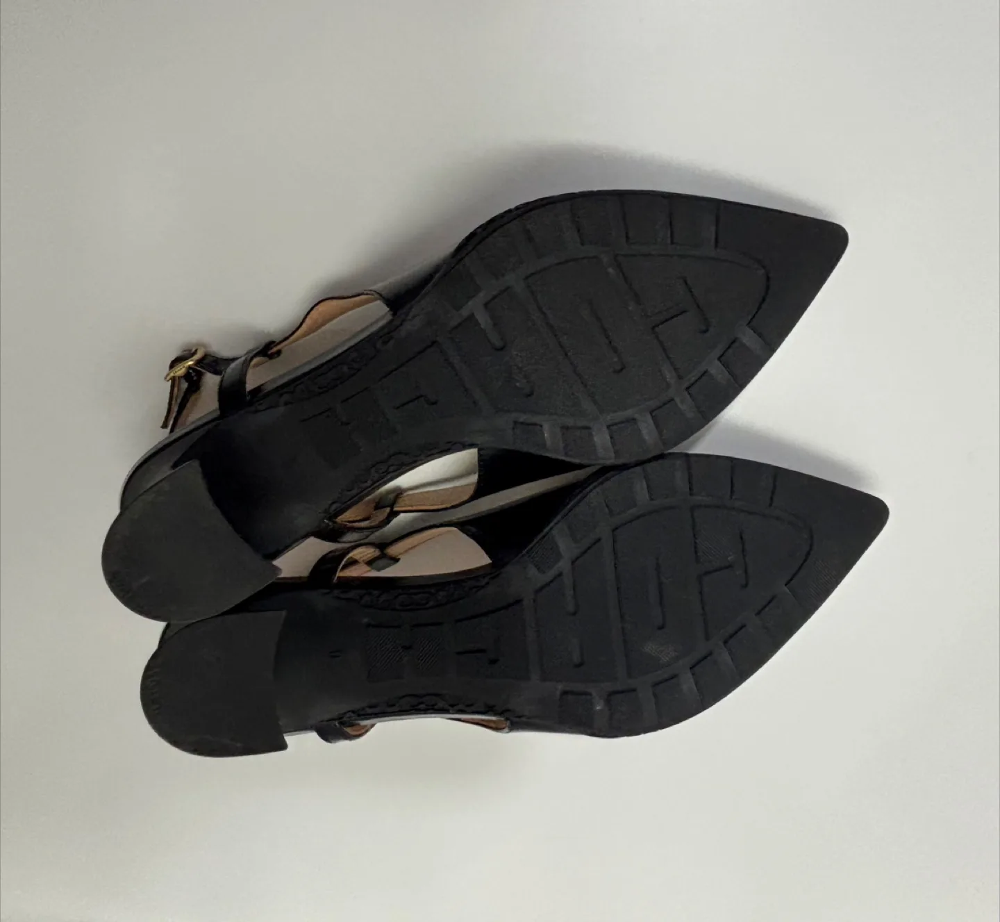 Coach Heels Black Slingback Size 6B image indicator(4)