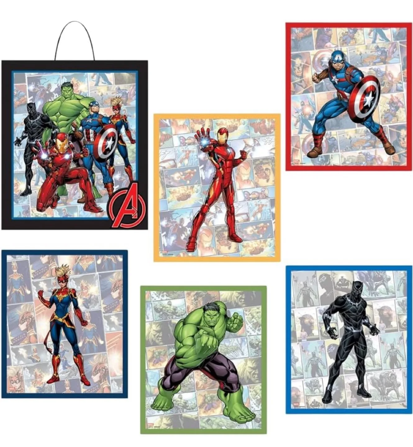 Marvel Avengers Powers Unite Exclusive Wall Frame & Cutouts thumbnail