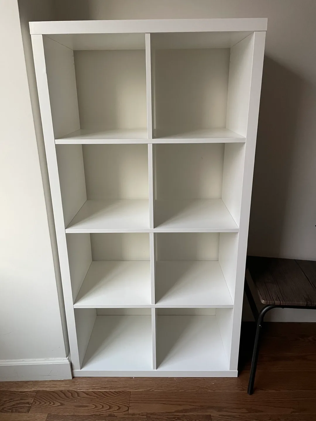 IKEA Kallax White Shelving Unit thumbnail