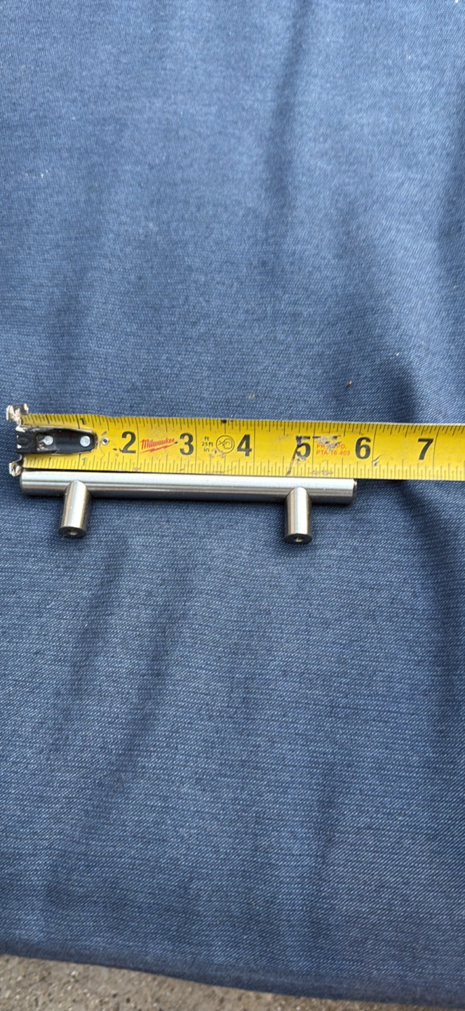 Brushed Nickel Cabinet Pulls - 5 Inch (6) - photo 2