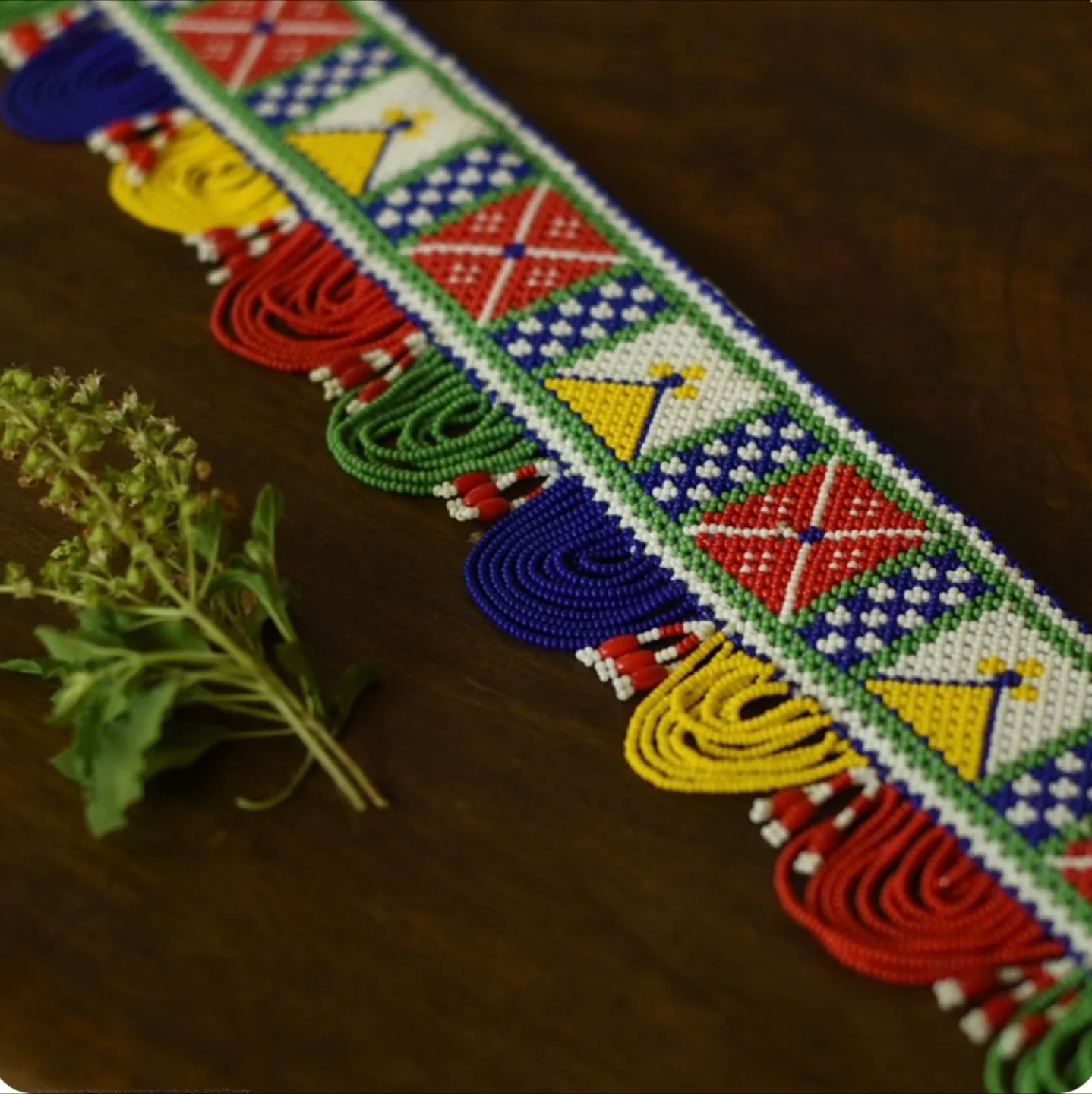 Handmade Beaded Belt thumbnail