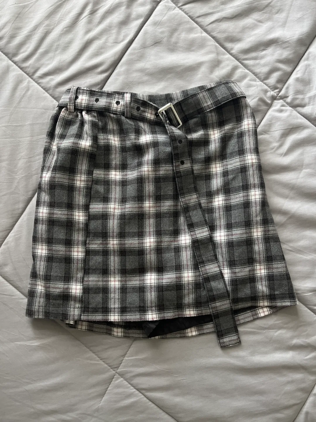 Plaid Mini Skirt - XS thumbnail