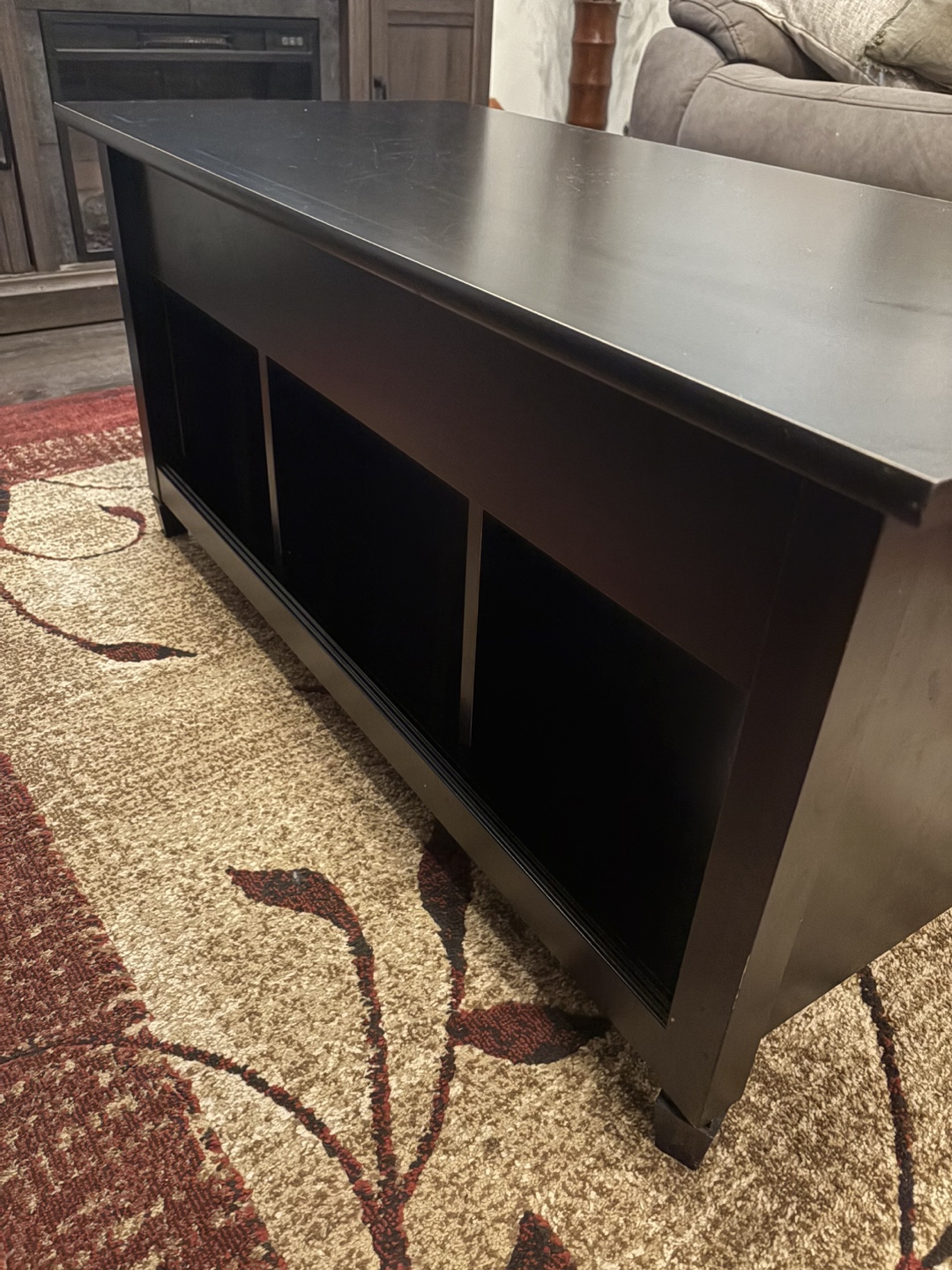 Black Lift Top Coffee Table - photo 2