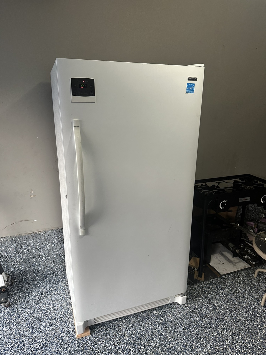 White Upright Freezer