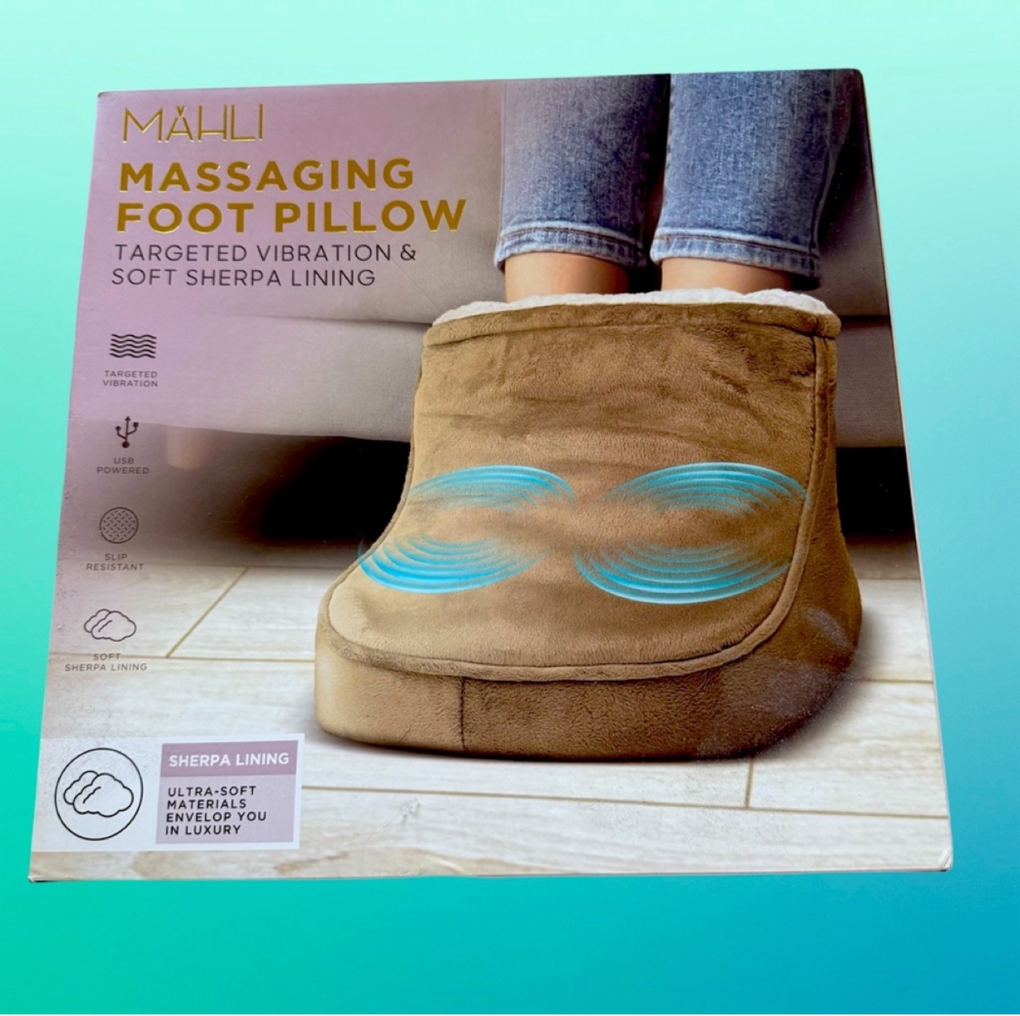 Massaging Foot Pillow