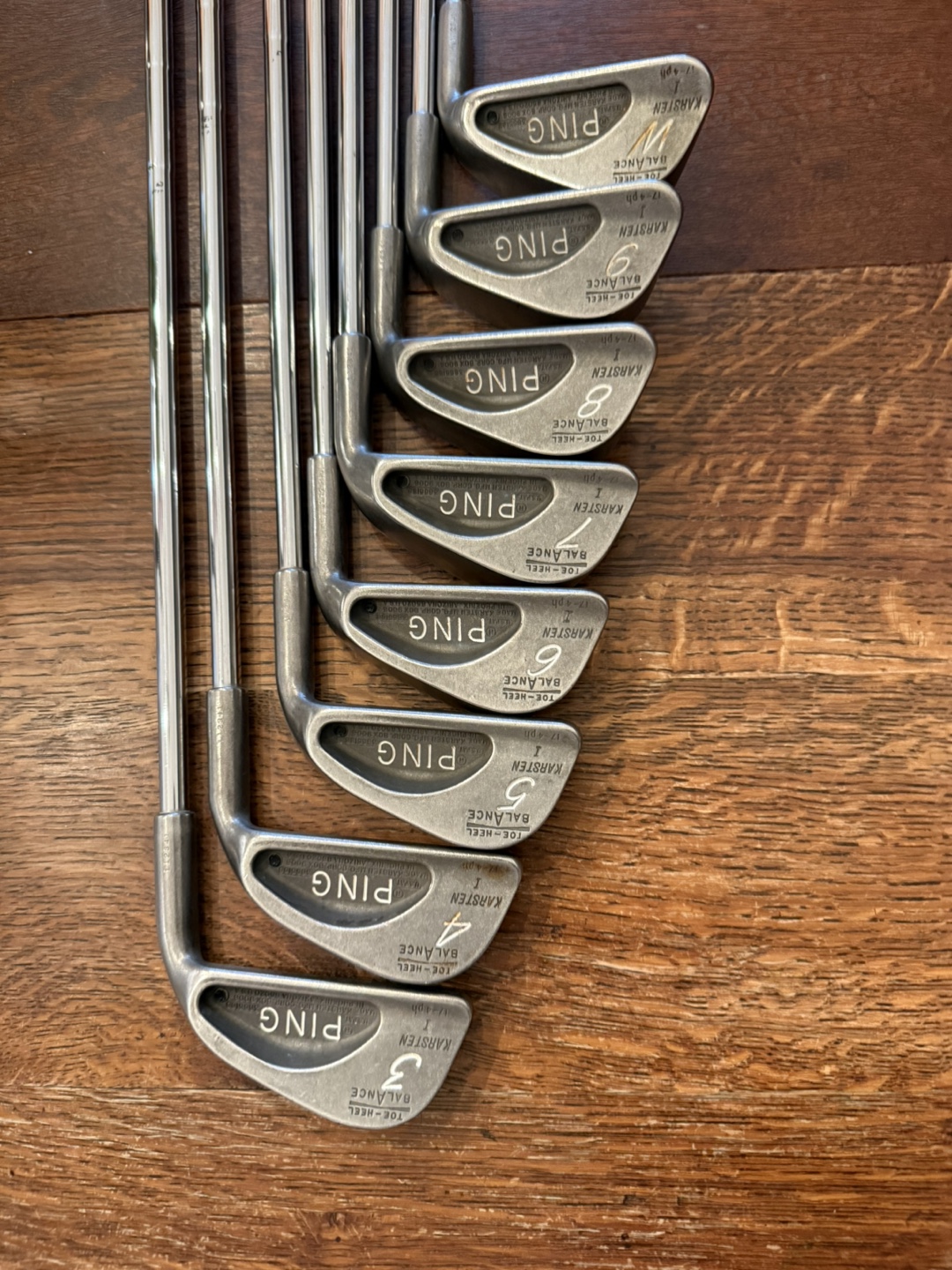 Ping Karsten Iron Set - 3-W