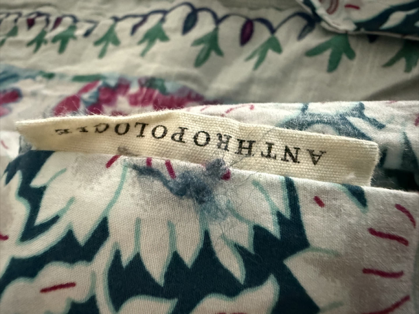 Anthropologie Floral king duvet and Pillow Shams (Set of 4) - photo 5